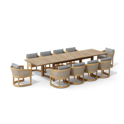 SET-337 11-pc Catania Dining Set — View 4
