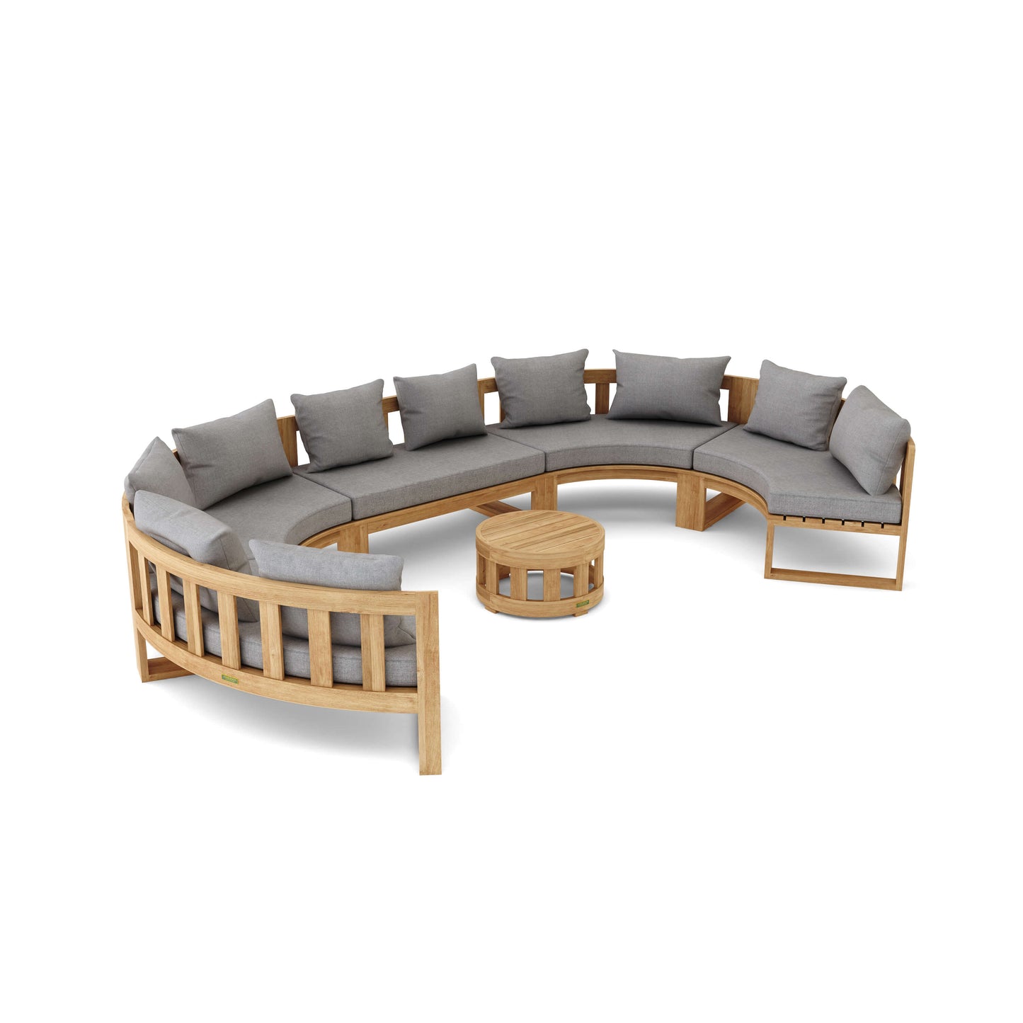 SET-812 Circular Modular Deep Seating Set — View 3