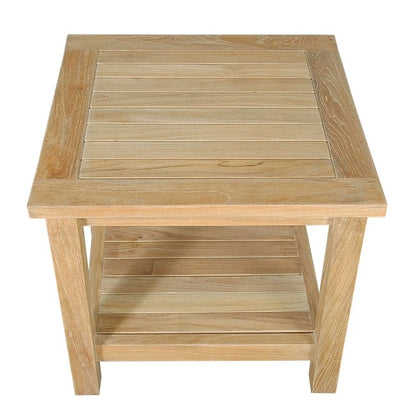 22" Square 2-Tier Side Table — View 3