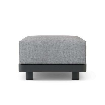 Granada Deep Seating Aluminum Ottoman — View 2