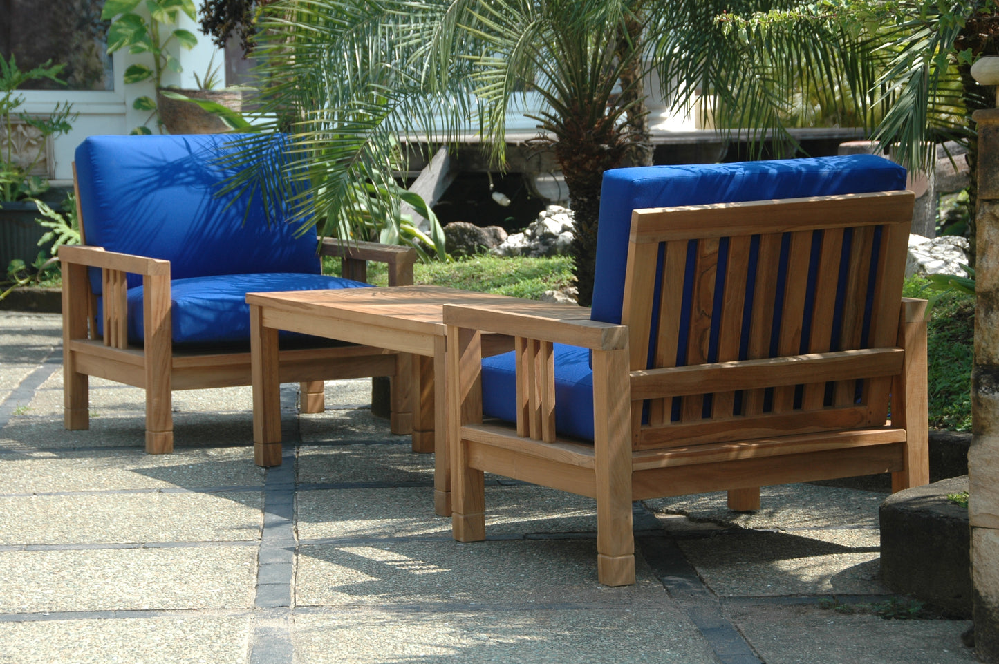 SouthBay Deep Seating 3-Pieces Conversation Set B — View 4