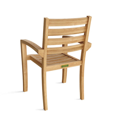 Catalina Stackable Armchair (Fully Built & 4 pcs in a box) — View 2