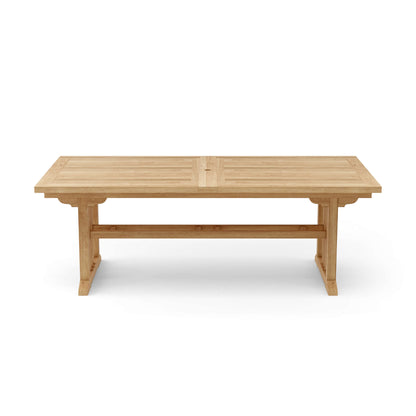 Sahara 126" Rectangular Double Ext. Table — View 6