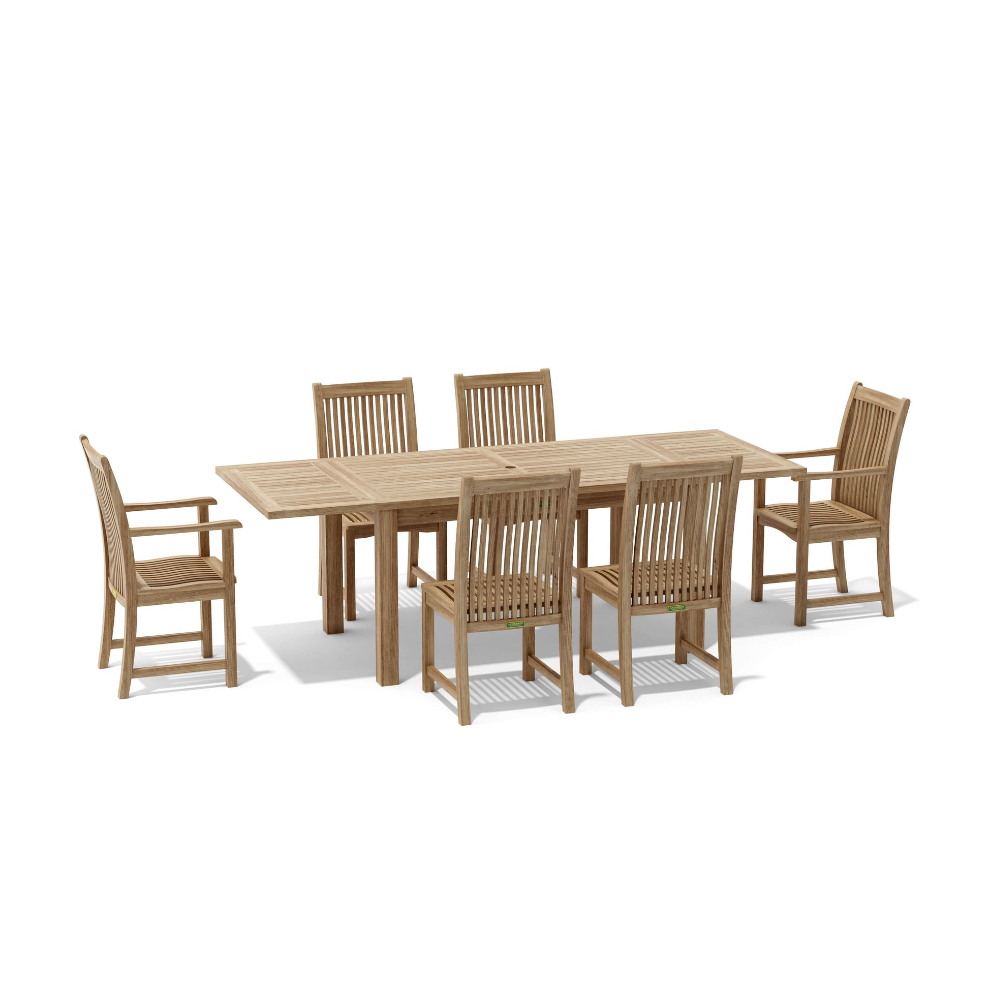 Bahama Chicago 7-Pieces Dining Set Chair B — View 2