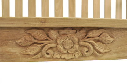 50" Round Rose Bench — View 3