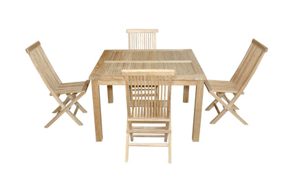 Windsor Classic 5-Pieces Folding Dining Chair — View 3