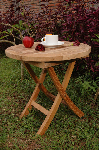 Bahama 20" Mini Side Round Folding Table — View 6