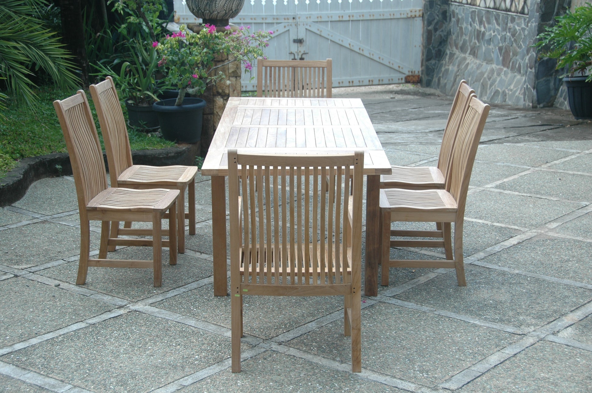 Bahama Chicago 7-Pieces Dining Set Chair B — View 7