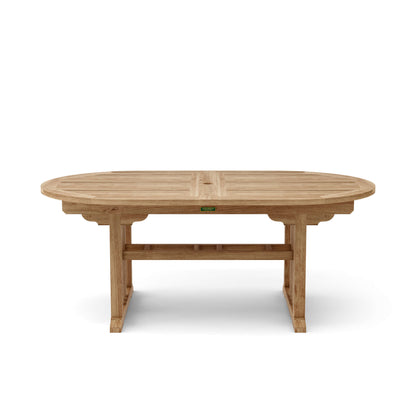 Sahara 106" Oval Double Ext. Table — View 4