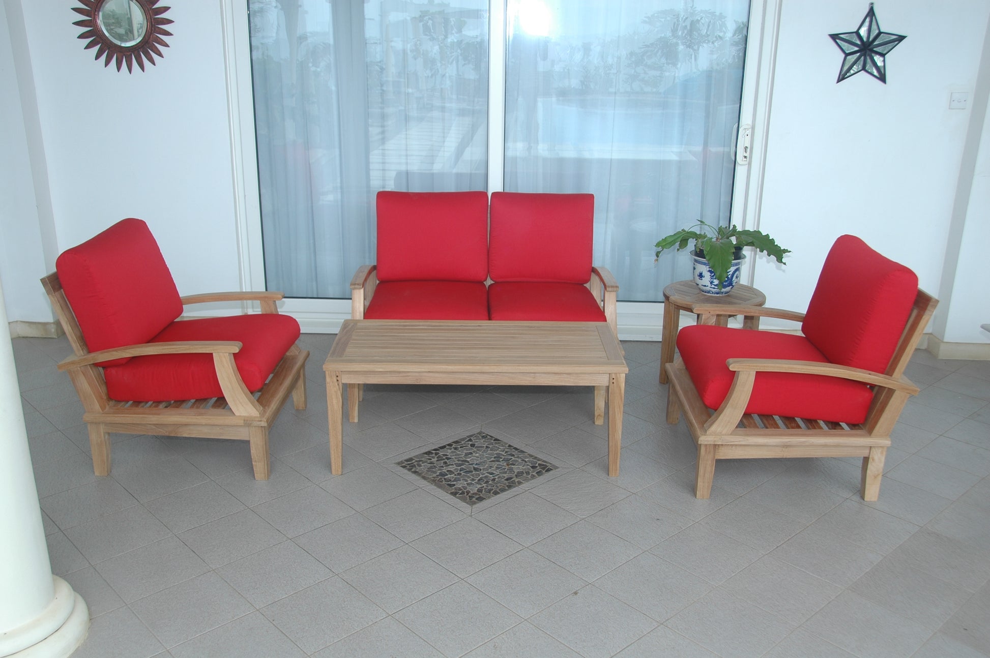 Brianna 5-Pieces Deep Seating Loveseat Set — View 3