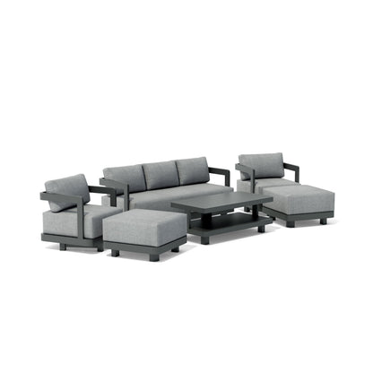 SET-903-AL 6-pc Granada Aluminum Deep Seating — View 3