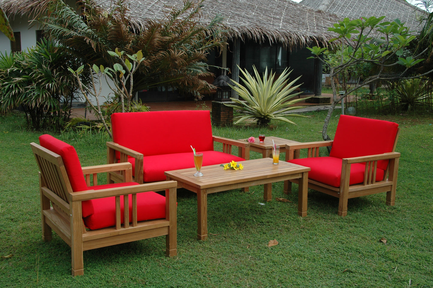 SouthBay Deep Seating 5-Pieces Conversation Set A — View 4