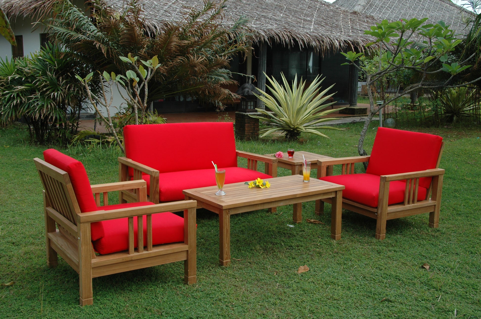 SouthBay Deep Seating 5-Pieces Conversation Set A — View 4
