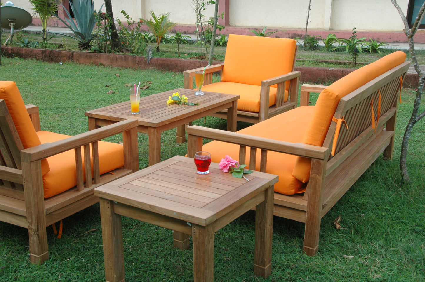 SouthBay Deep Seating 5-Pieces Conversation Set B — View 3