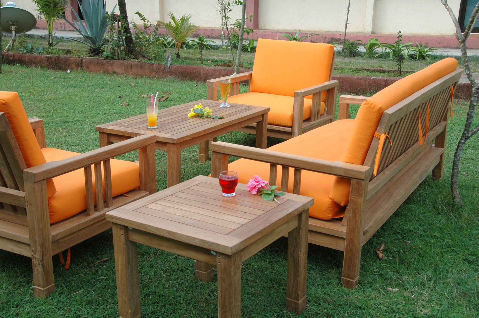 SouthBay Deep Seating 5-Pieces Conversation Set B — View 3