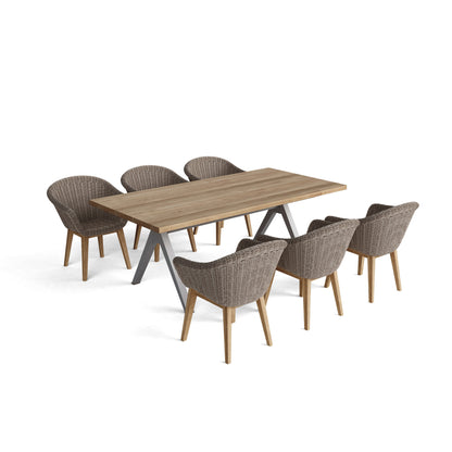 SET-39A 7-pc Alura Padua Dining Table Set