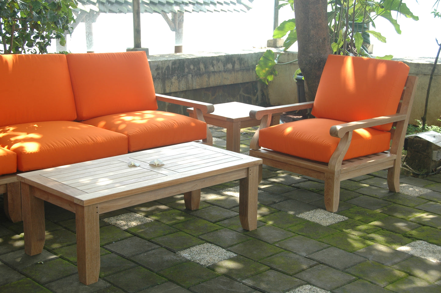 Riviera Luxe 7-Pieces Modular Set With Rectangular Table B — View 8