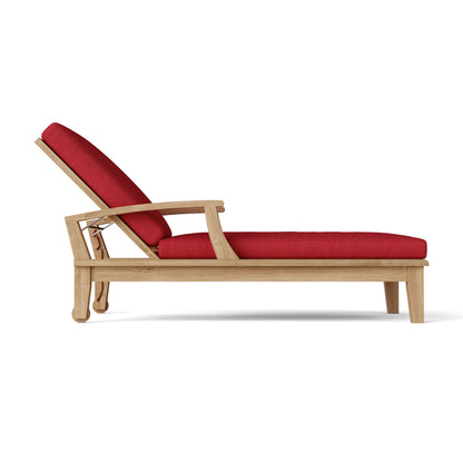 Brianna Sun Lounger with Arm — View 5