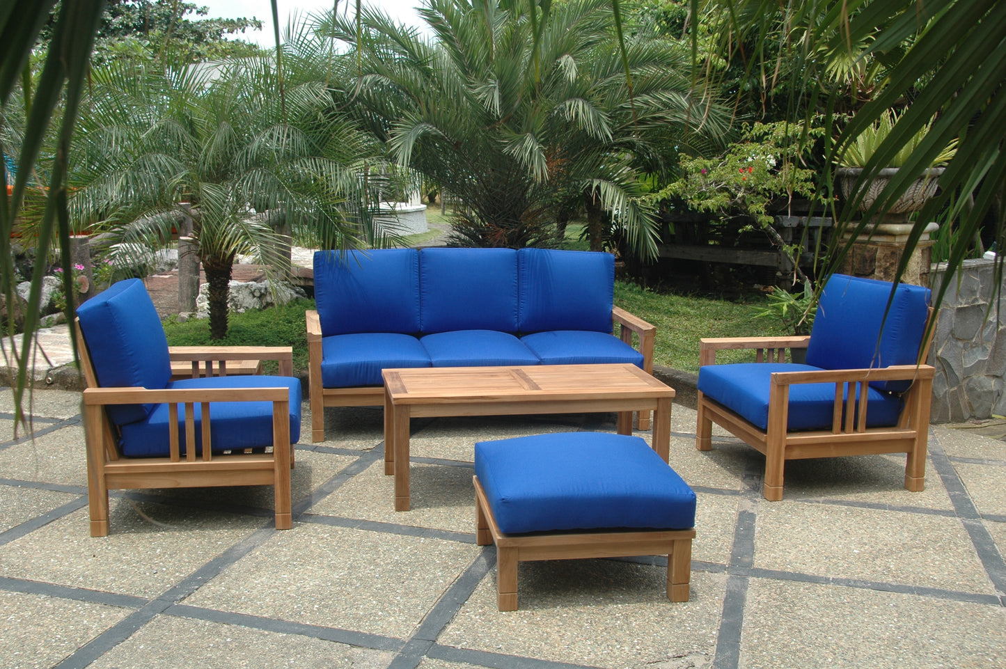 SouthBay Deep Seating 6-Pieces Conversation Set A — View 2