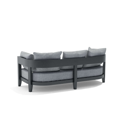 Coronado Deep Seating Aluminum Sofa — View 3