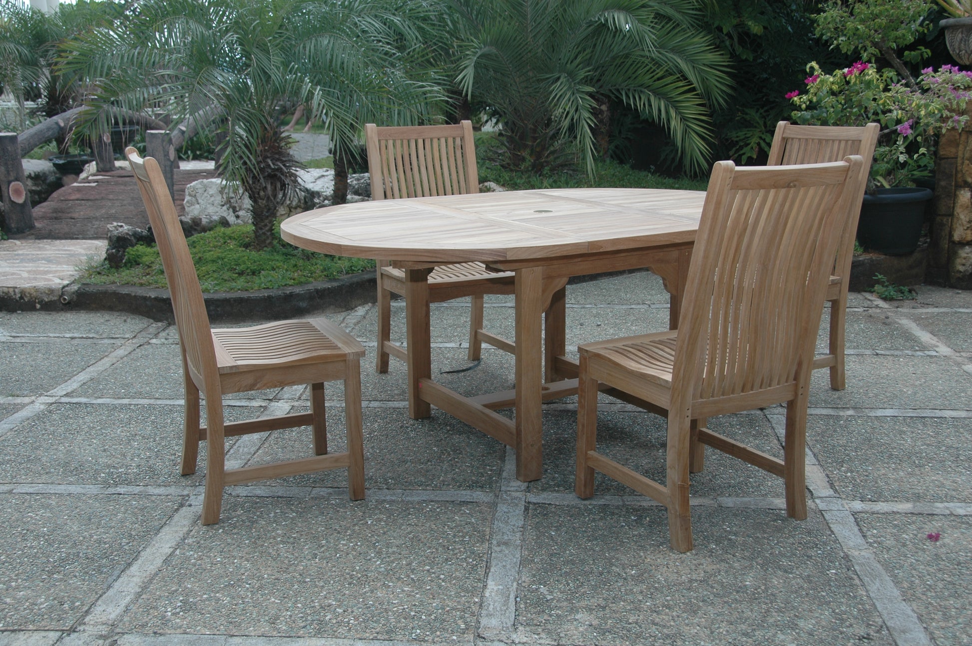 Bahama Chicago 5-Pieces Dining Set — View 2