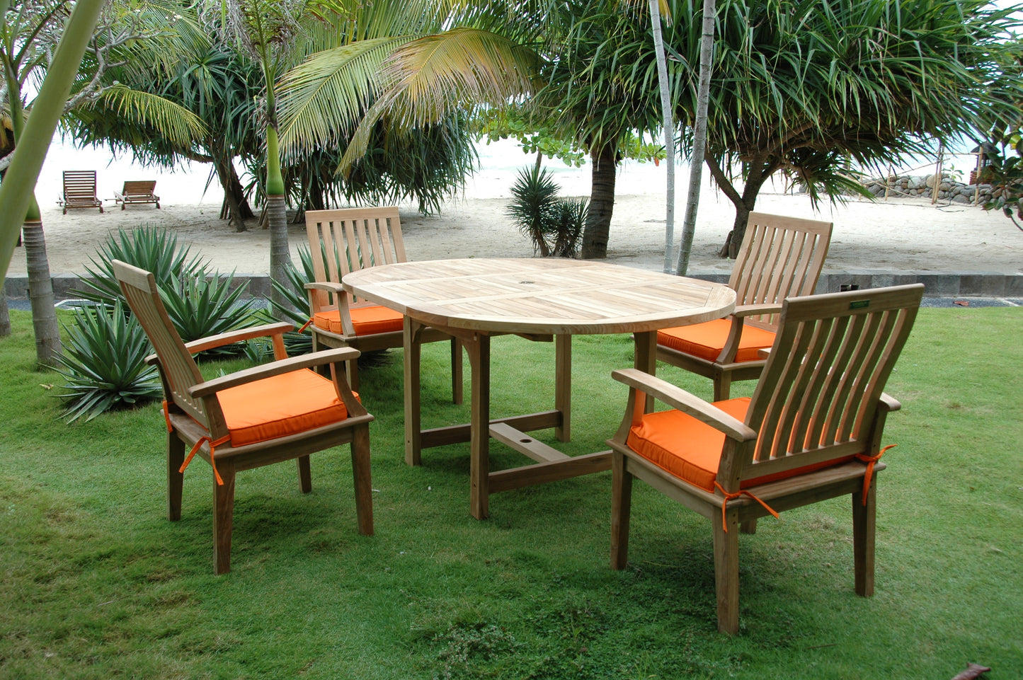 Bahama Brianna 5-Pieces Extension Dining Set — View 4