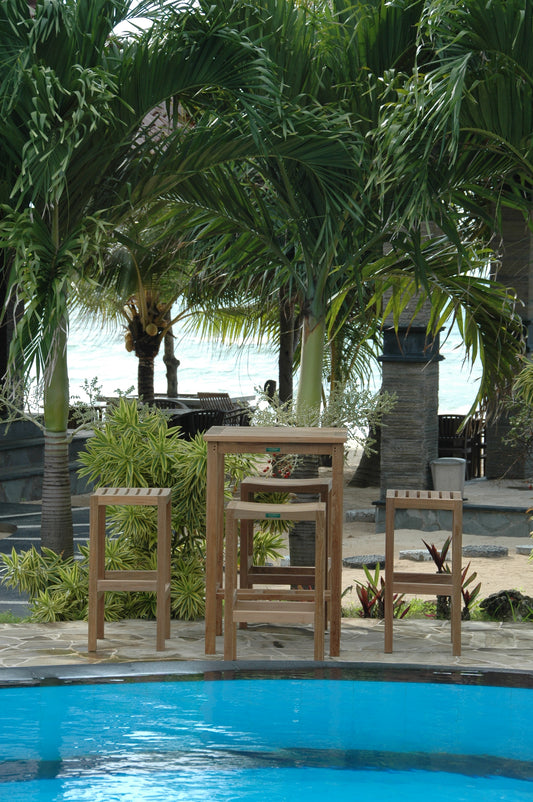 Bahama Montego 5-Pieces Square Bar Set — View 2