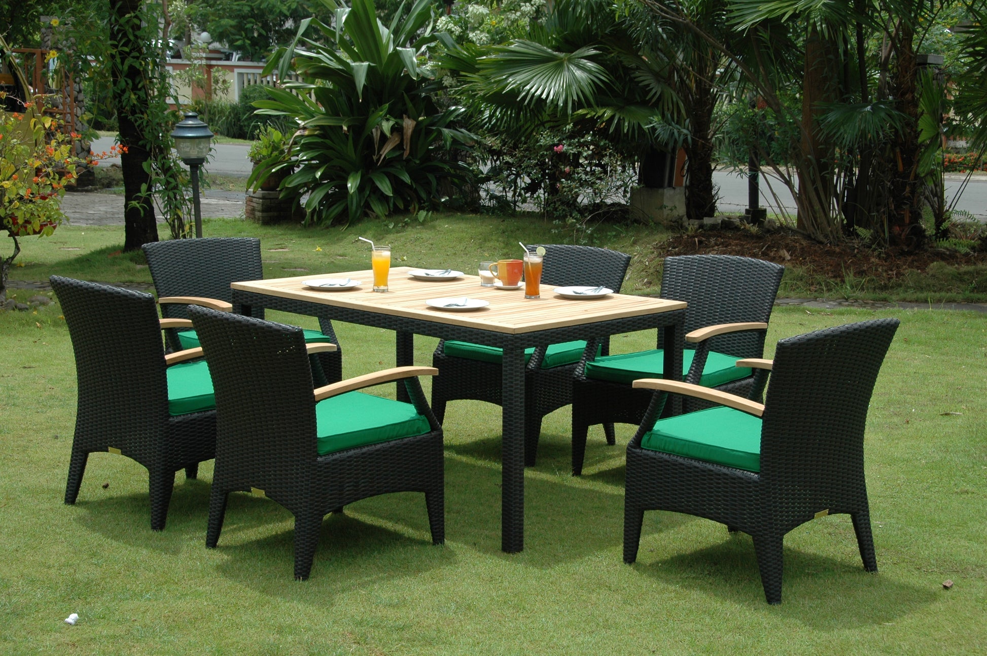 Bellagio 7-Pieces Dining Set — View 3