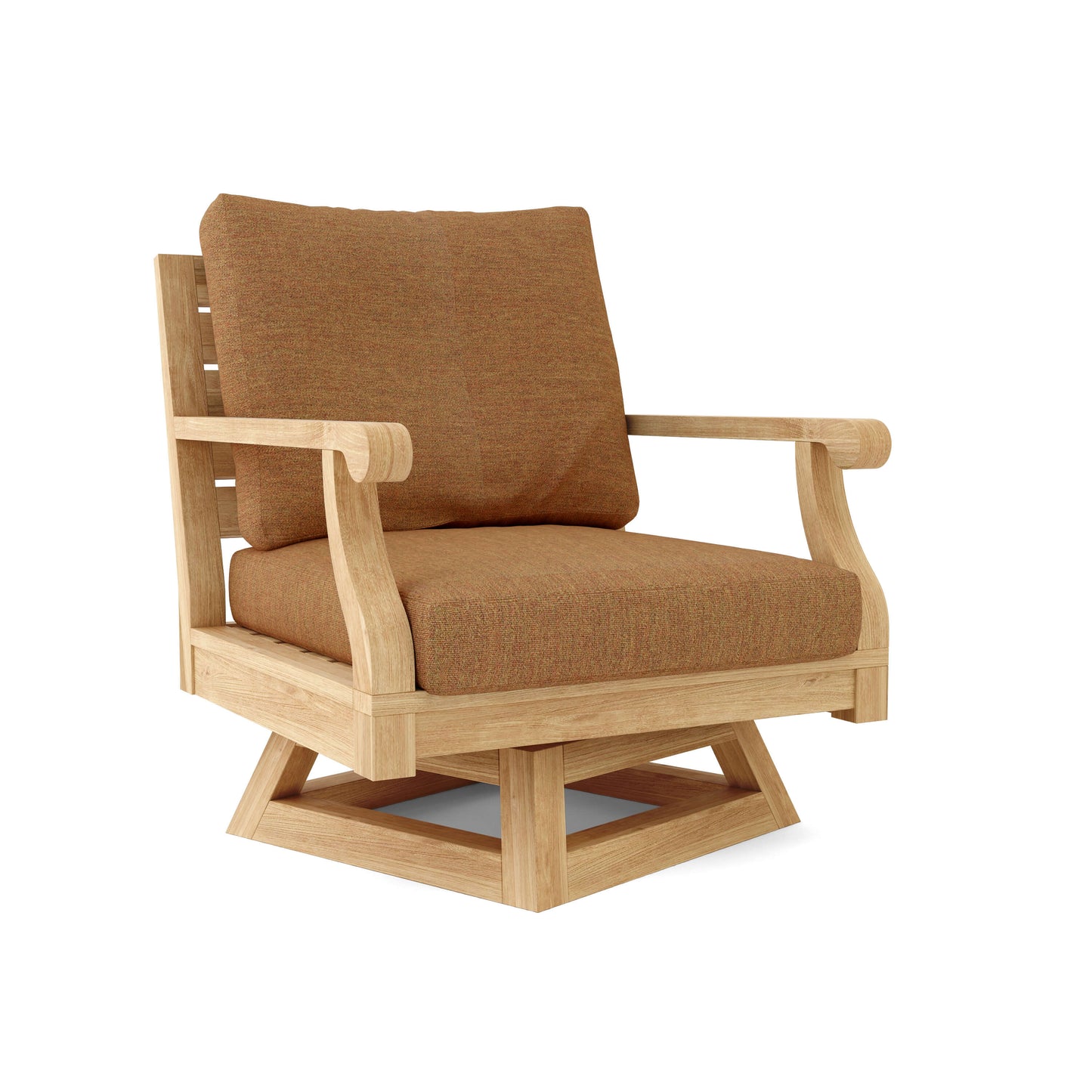 Riviera Swivel Armchair + Cushion — View 5