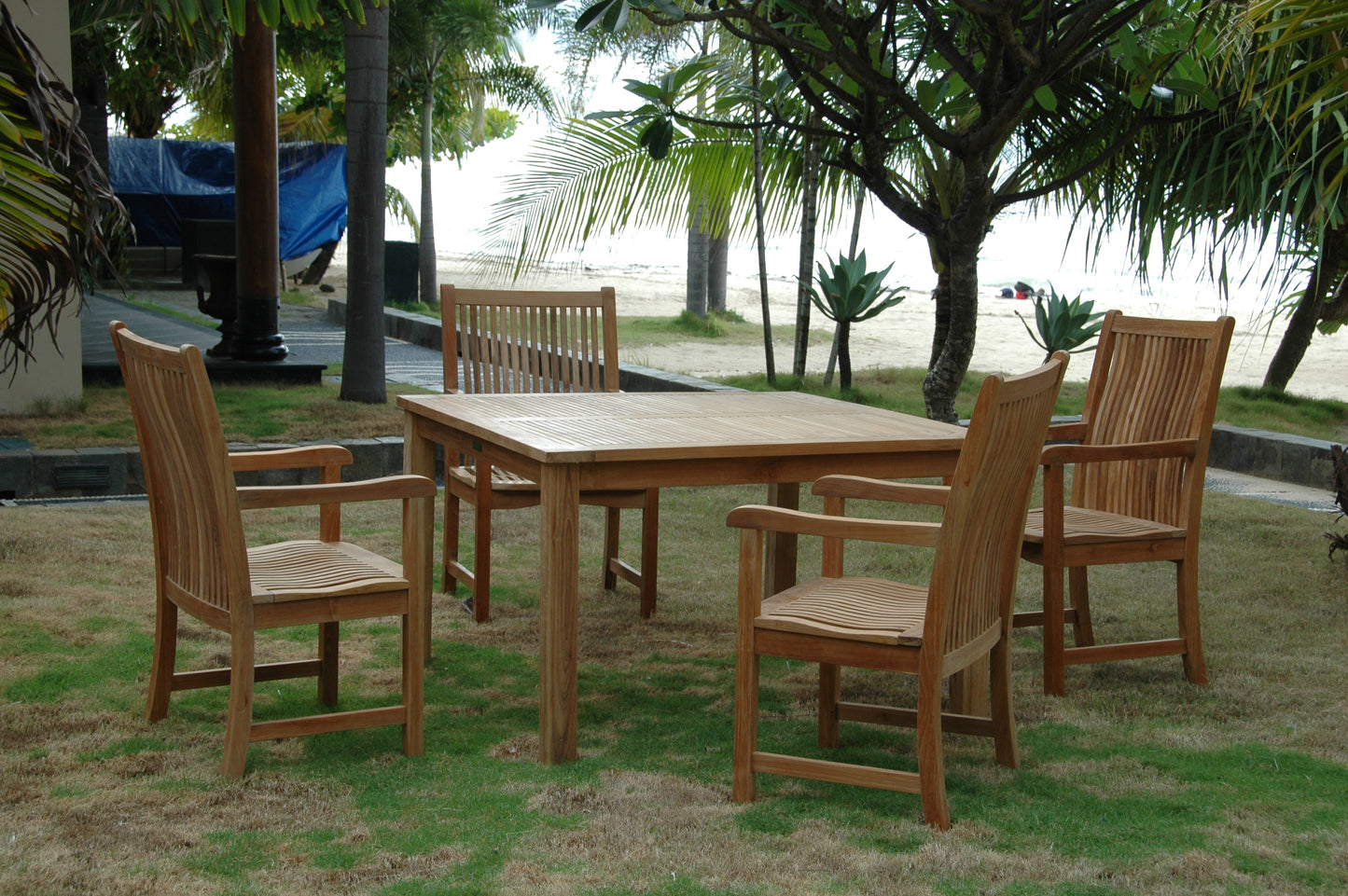 Windsor Chicago 5-Pieces Dining Table Set — View 3