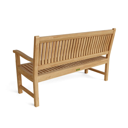 Del-Amo 3-Seater Bench — View 2
