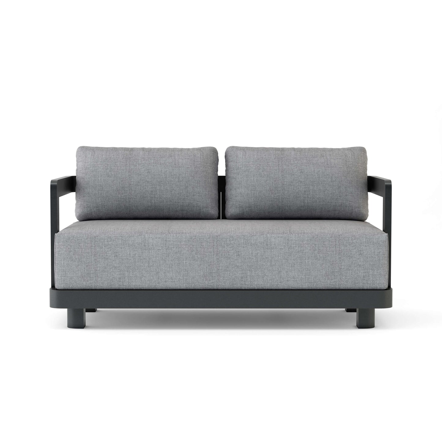 Granada Deep Seating Aluminum Loveseat — View 2
