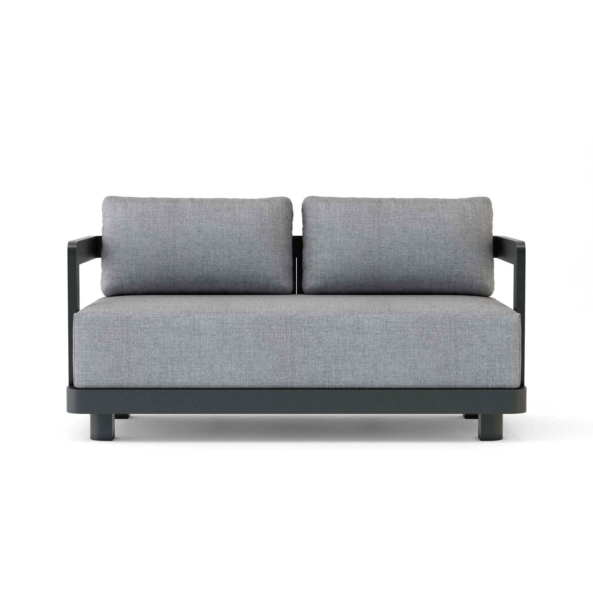 Granada Deep Seating Aluminum Loveseat — View 2