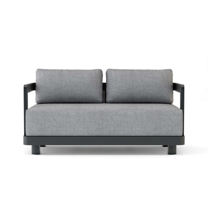 Granada Deep Seating Aluminum Loveseat — View 2