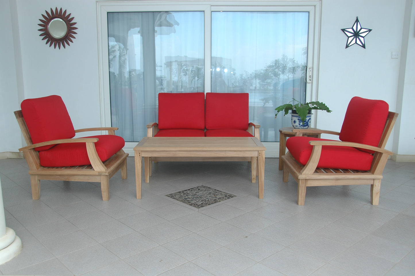 Brianna 5-Pieces Deep Seating Loveseat Set — View 4