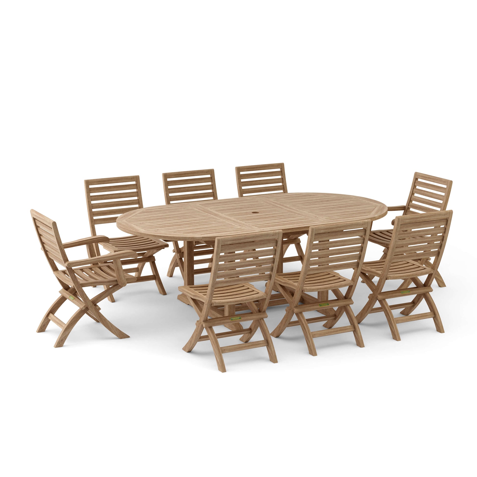 Bahama Andrew 9-Pieces Dining Set — View 2