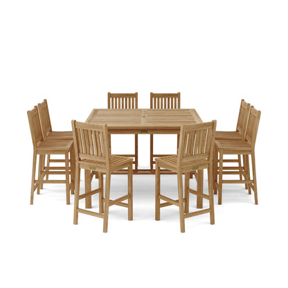 Windsor Avalon 9-Pieces Square Bar Set — View 2