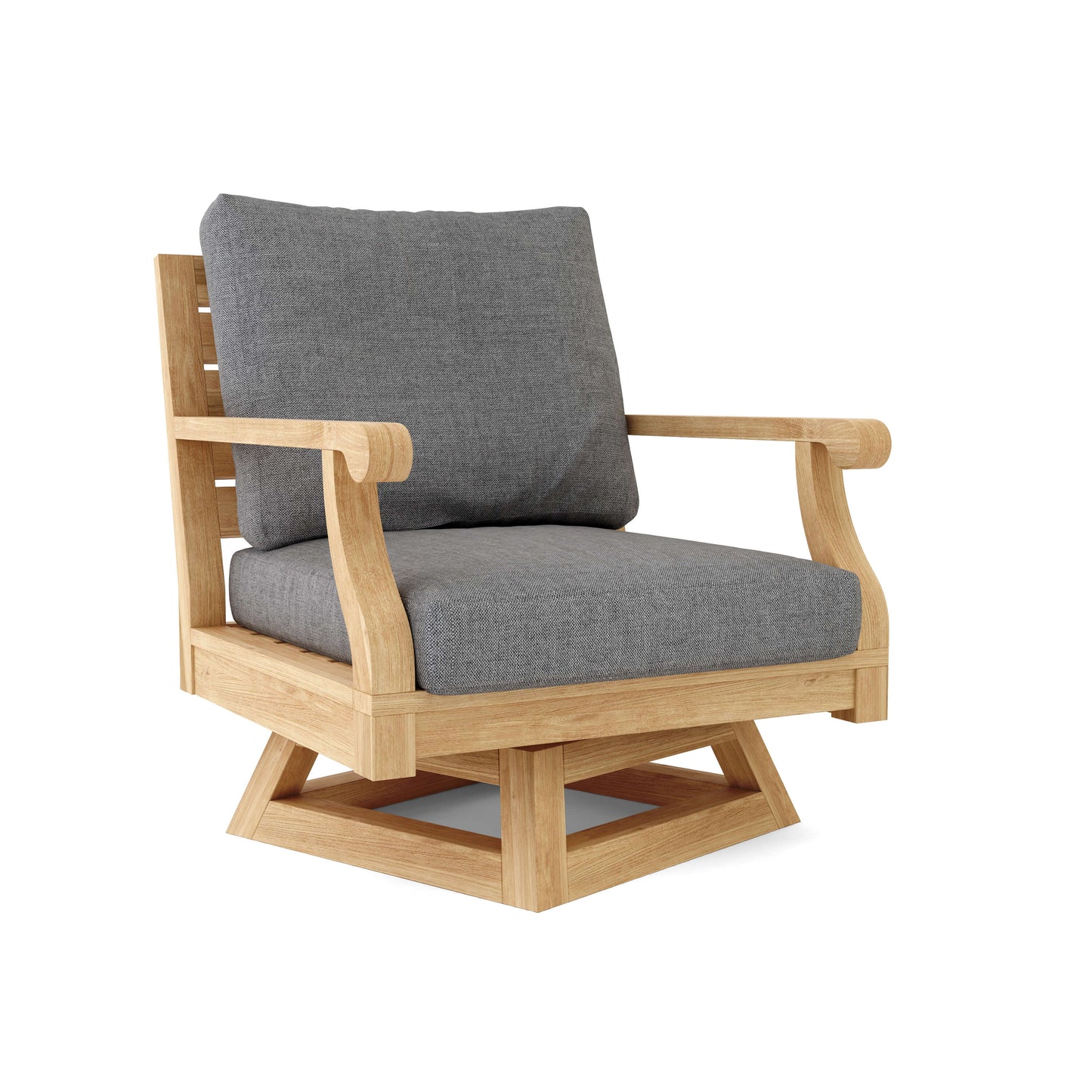 Riviera Swivel Armchair + Cushion — View 8