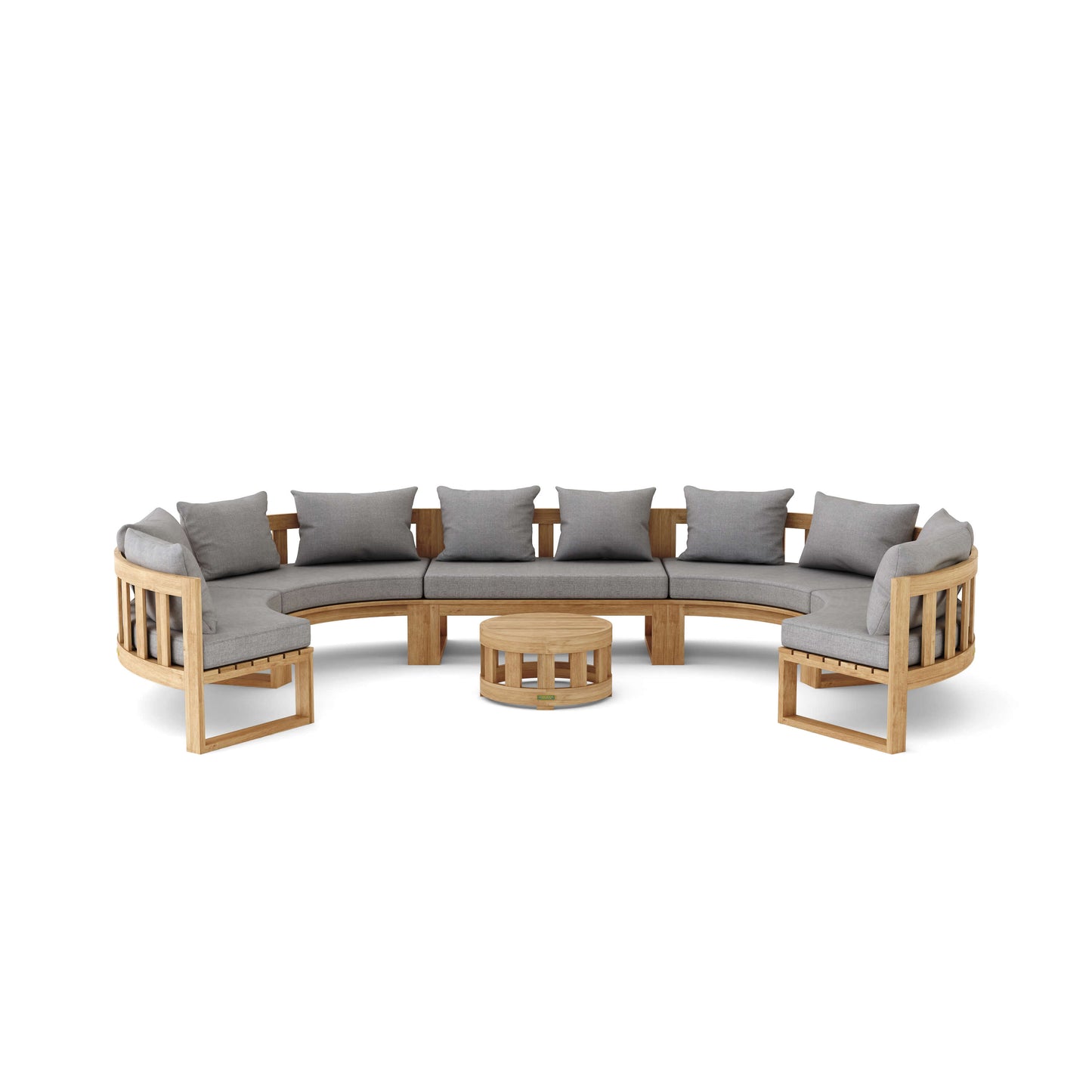 SET-812 Circular Modular Deep Seating Set — View 2