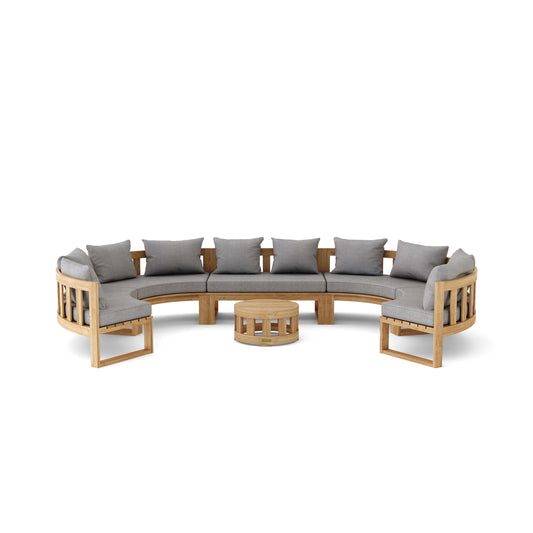 SET-812 Circular Modular Deep Seating Set — View 2
