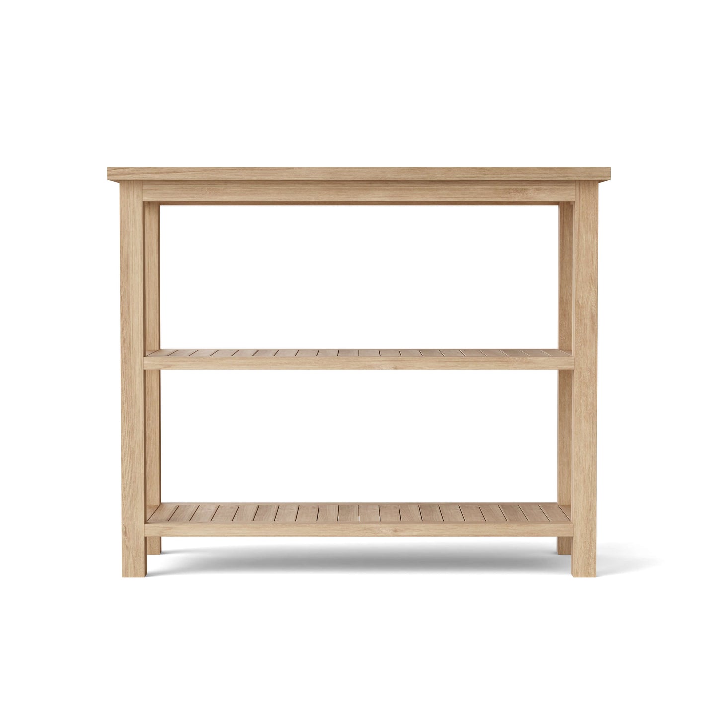 Towel Console w/ 2 Shelves Table — View 2