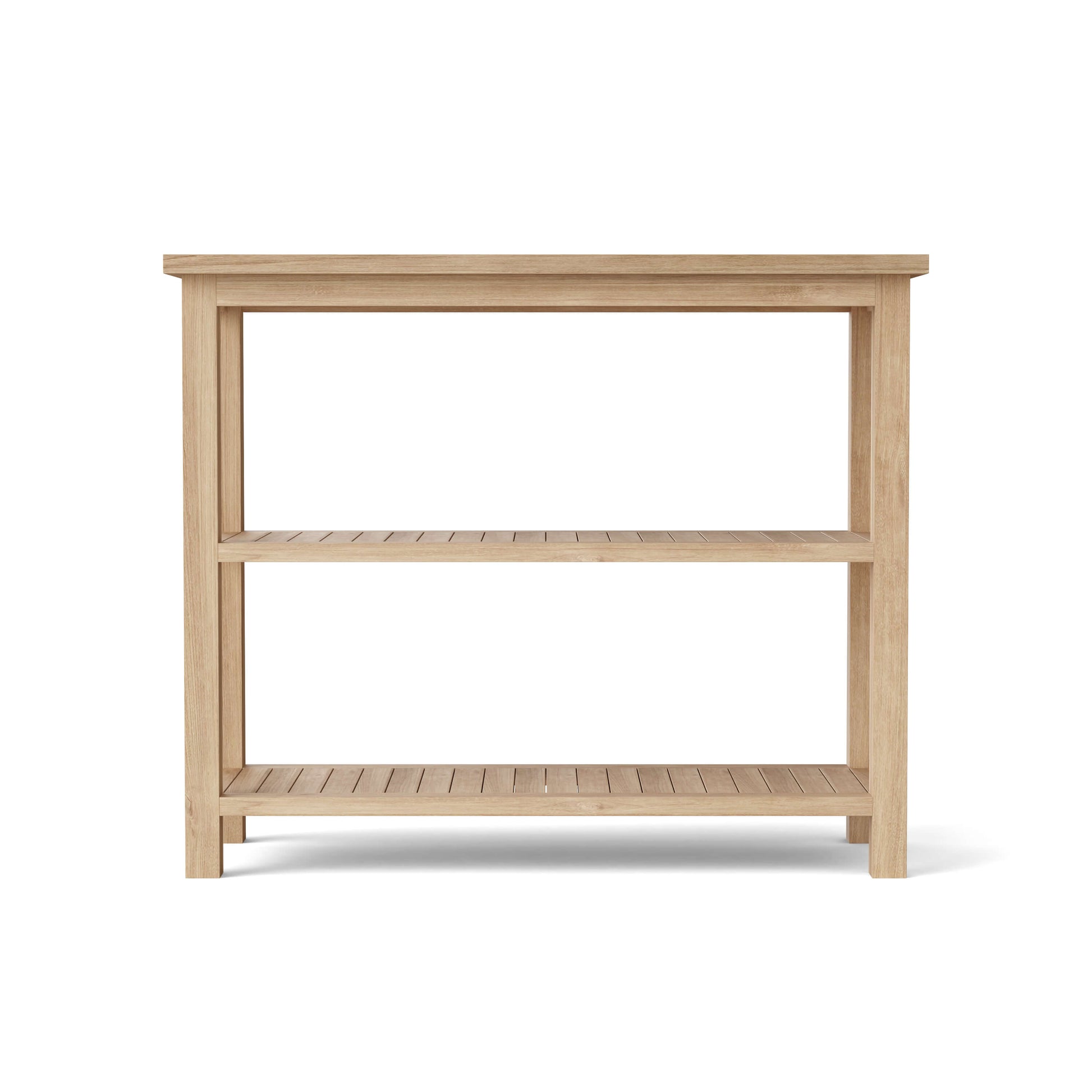 Towel Console w/ 2 Shelves Table — View 2