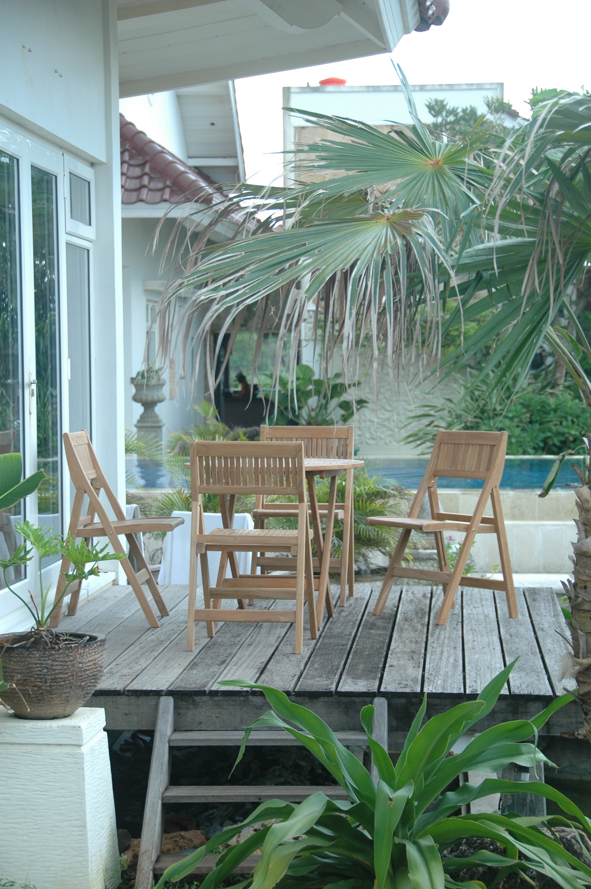 Windsor 5-pieces Round Bistro Set — View 4