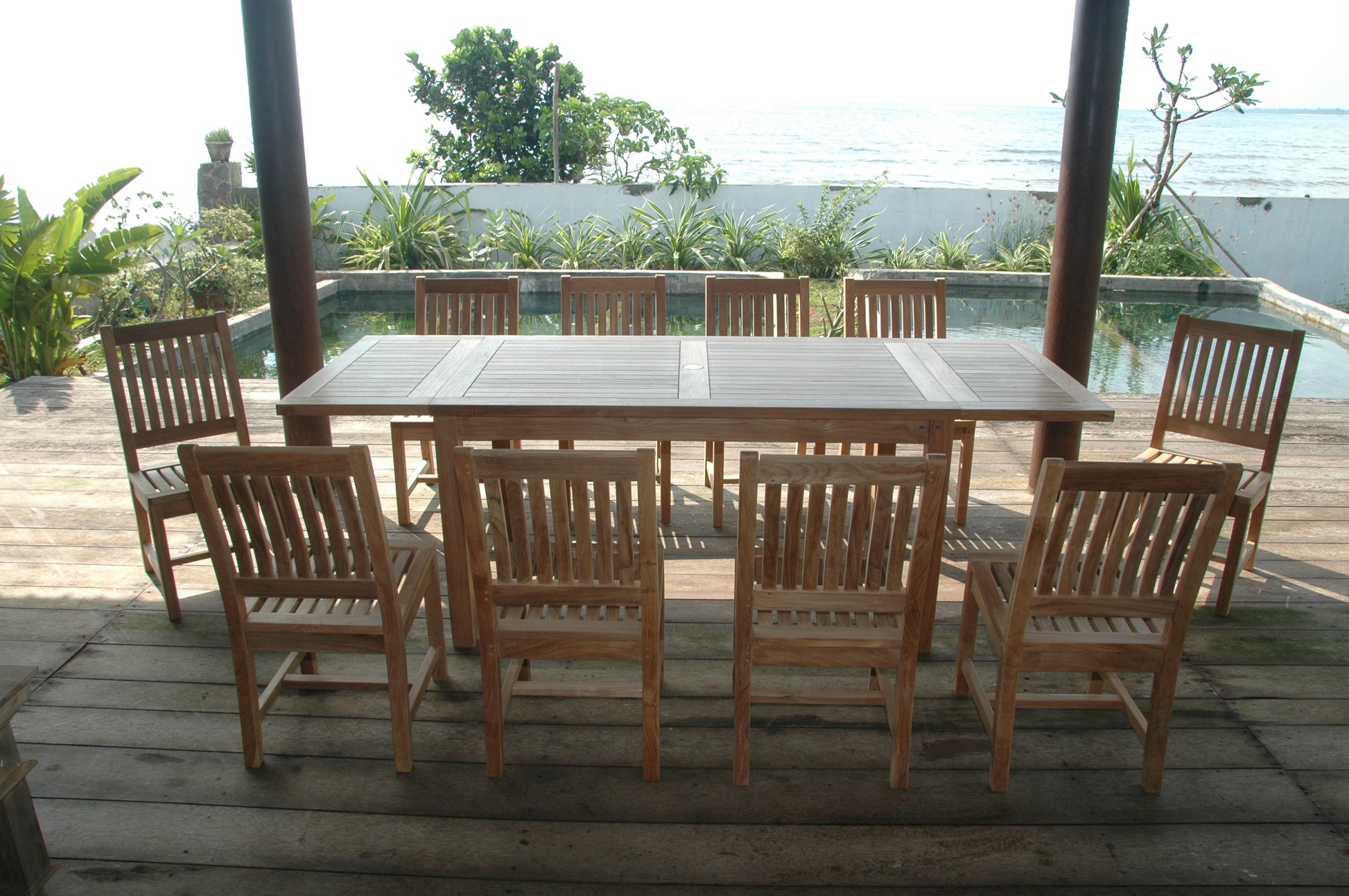 Bahama Rialto 11-Pieces Rectangular Dining Set — View 4