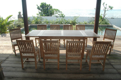 Bahama Rialto 11-Pieces Rectangular Dining Set — View 4