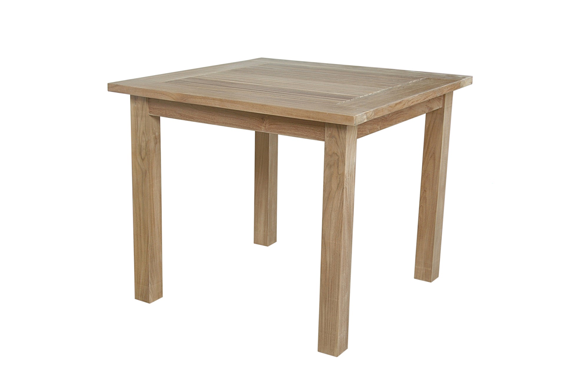 Bahama 35" Square Table Small Slats — View 2
