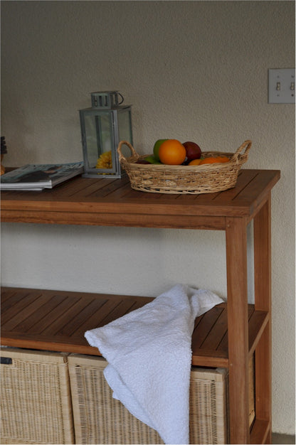Towel Console w/ 2 Shelves Table — View 5