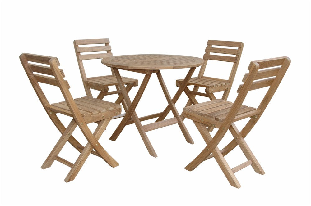 Chester Alabama 5-Pieces Bistro Set