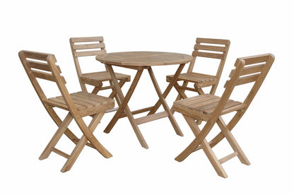 Chester Alabama 5-Pieces Bistro Set