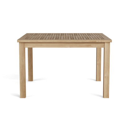 47" Windsor Square Small Slat Dining Table — View 2